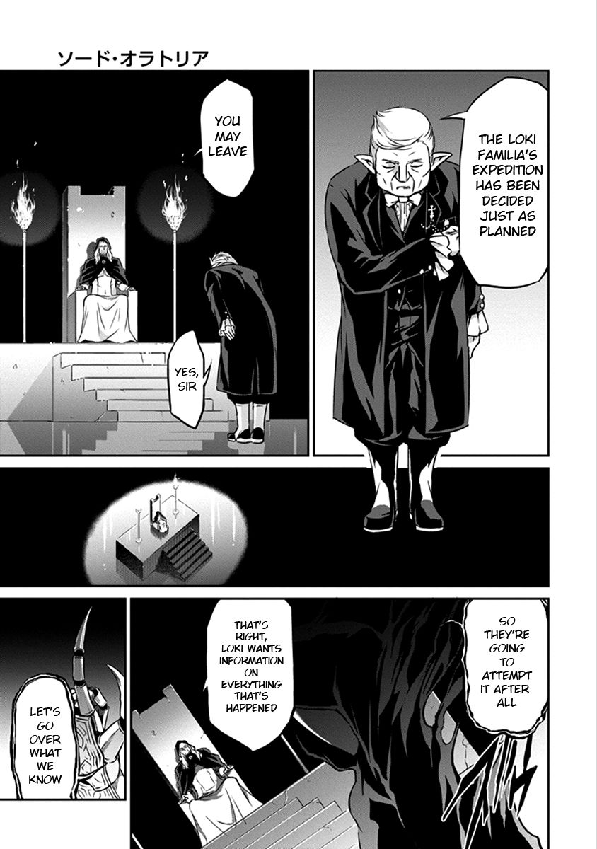 Dungeon ni Deai o Motomeru no wa Machigatte iru darou ka Gaiden – Sword Oratoria Chapter 32 - Page 43