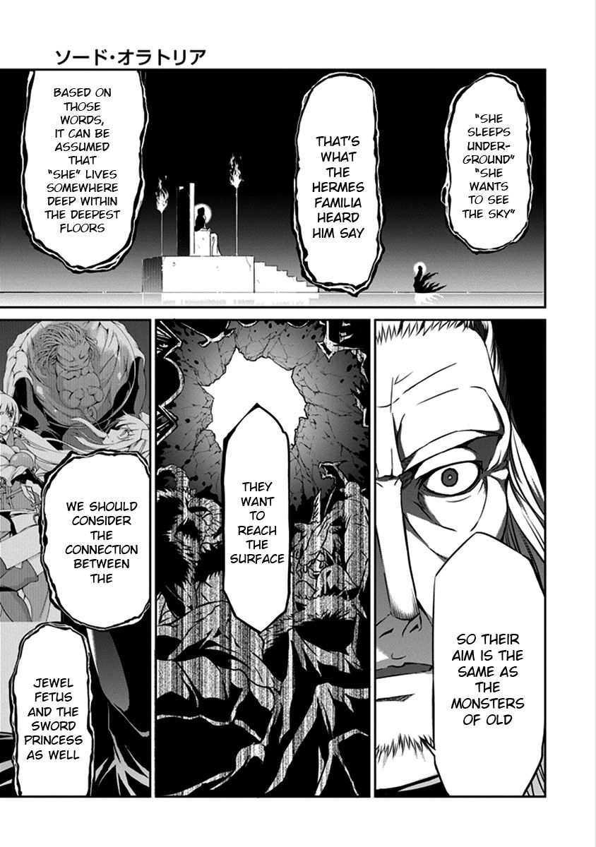 Dungeon ni Deai o Motomeru no wa Machigatte iru darou ka Gaiden – Sword Oratoria Chapter 32 - Page 45