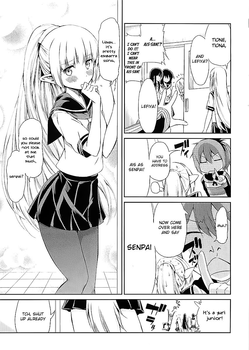 Dungeon ni Deai o Motomeru no wa Machigatte iru darou ka Gaiden – Sword Oratoria Chapter 33.1 - Page 4