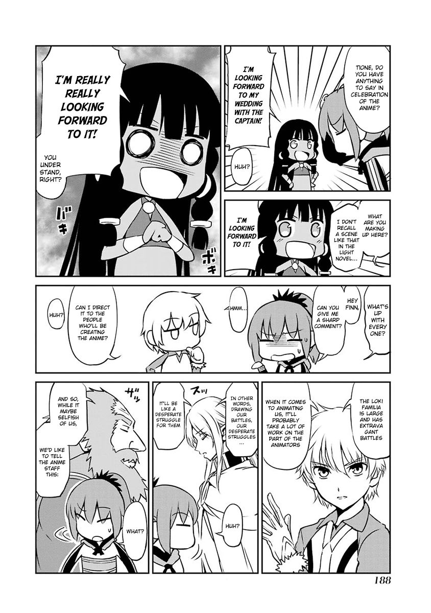 Dungeon ni Deai o Motomeru no wa Machigatte iru darou ka Gaiden – Sword Oratoria Chapter 33.6 - Page 4