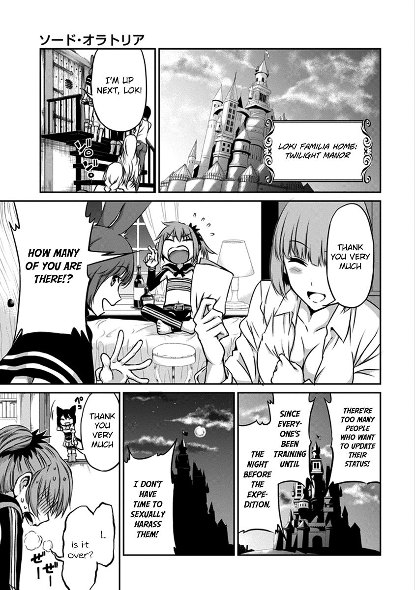 Dungeon ni Deai o Motomeru no wa Machigatte iru darou ka Gaiden – Sword Oratoria Chapter 33 - Page 12