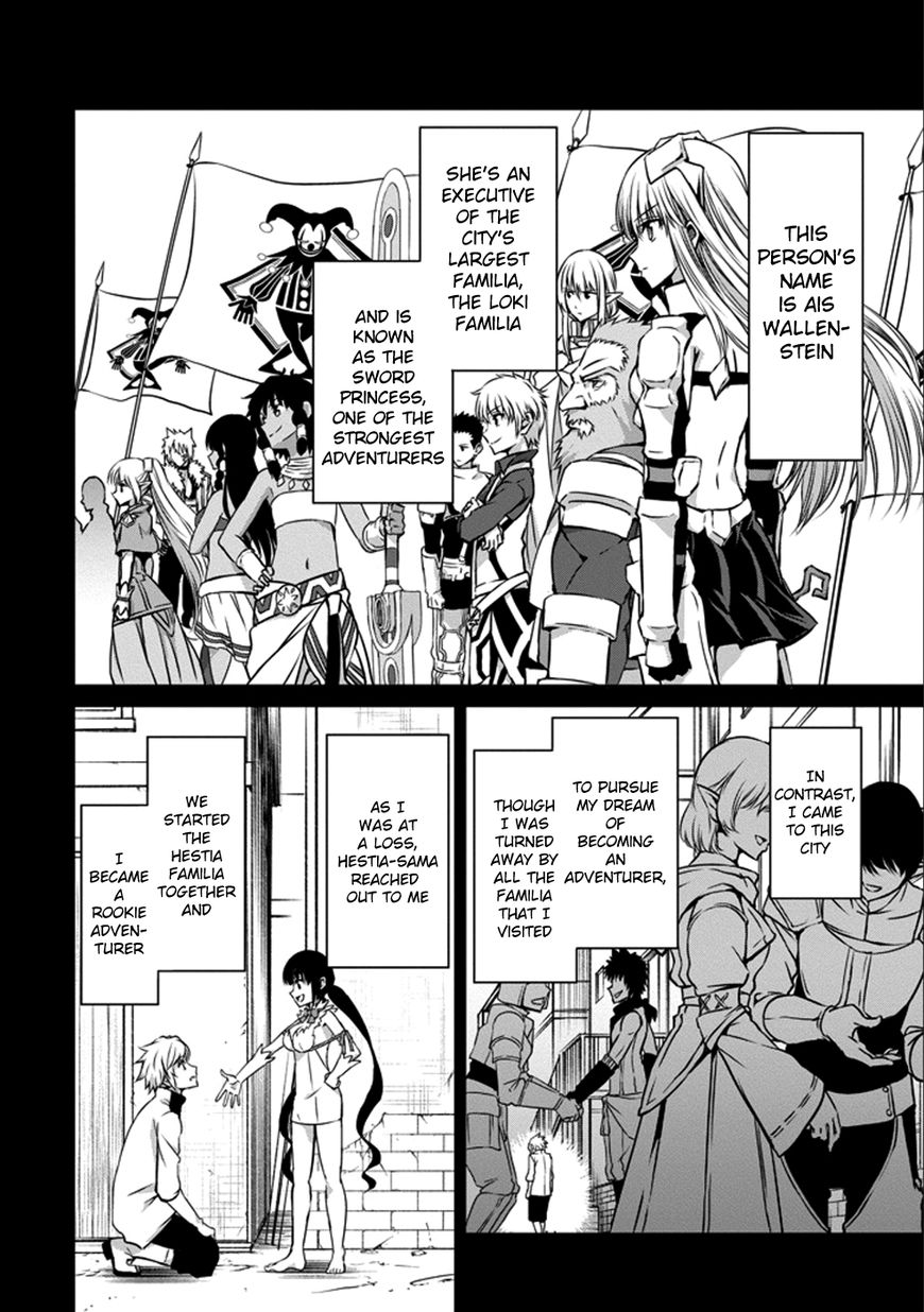 Dungeon ni Deai o Motomeru no wa Machigatte iru darou ka Gaiden – Sword Oratoria Chapter 34 - Page 4