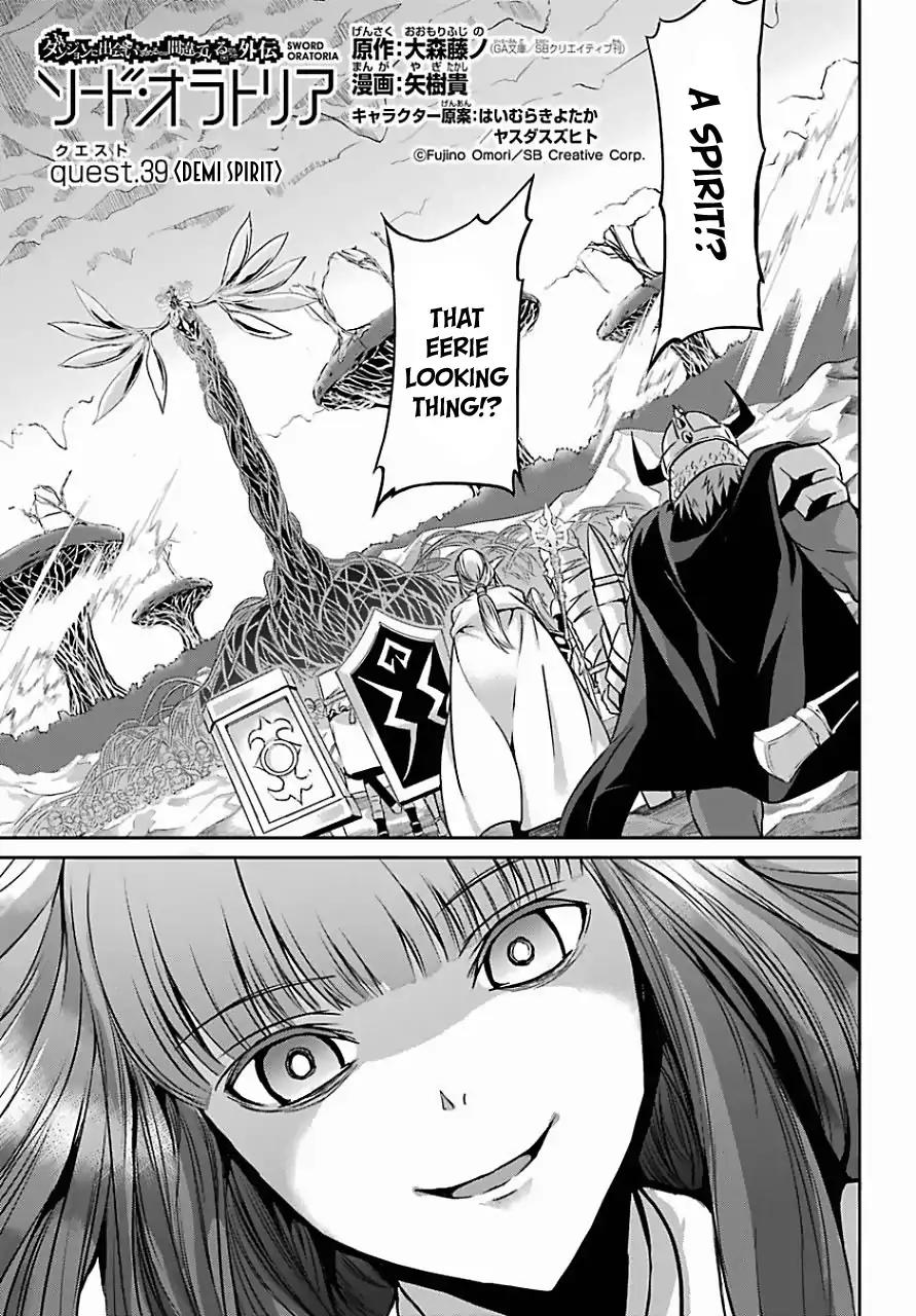 Dungeon ni Deai o Motomeru no wa Machigatte iru darou ka Gaiden – Sword Oratoria Chapter 39 - Page 5