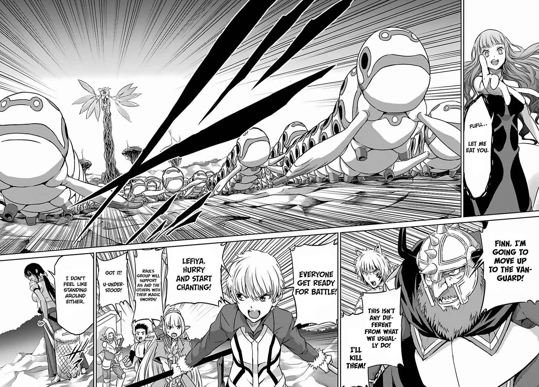 Dungeon ni Deai o Motomeru no wa Machigatte iru darou ka Gaiden – Sword Oratoria Chapter 39 - Page 8