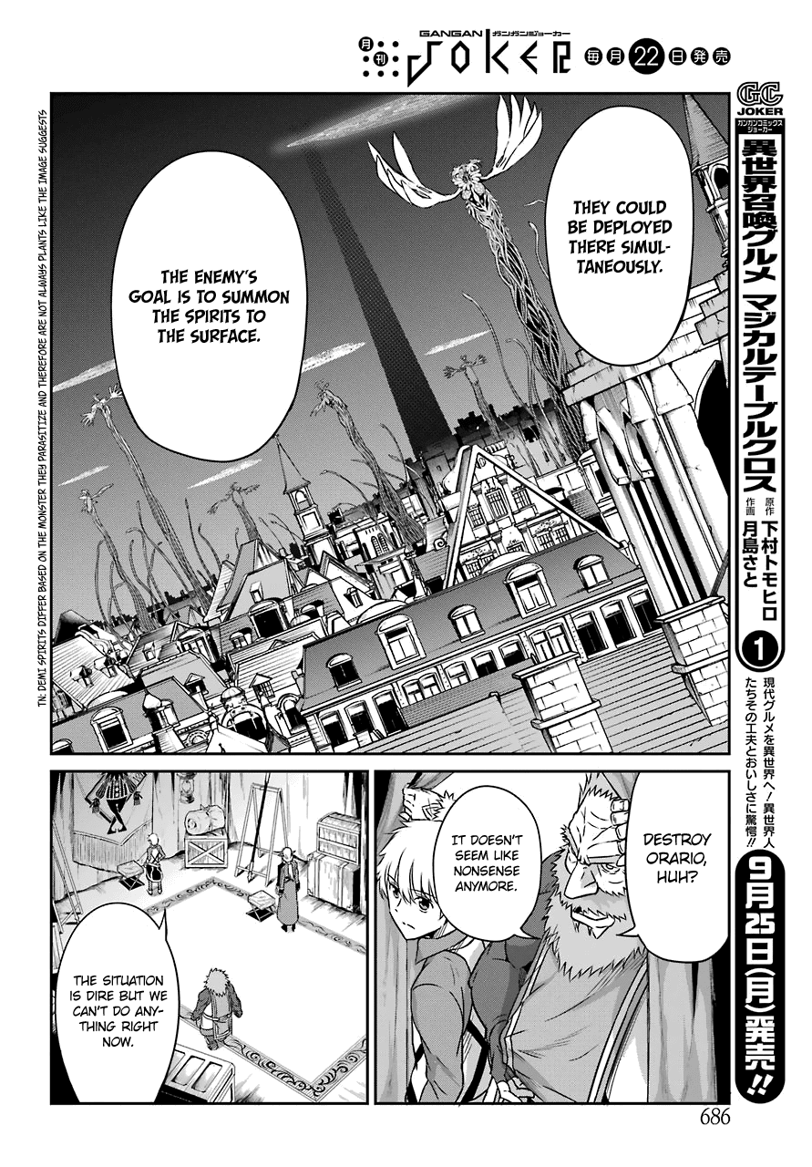 Dungeon ni Deai o Motomeru no wa Machigatte iru darou ka Gaiden – Sword Oratoria Chapter 41 - Page 15