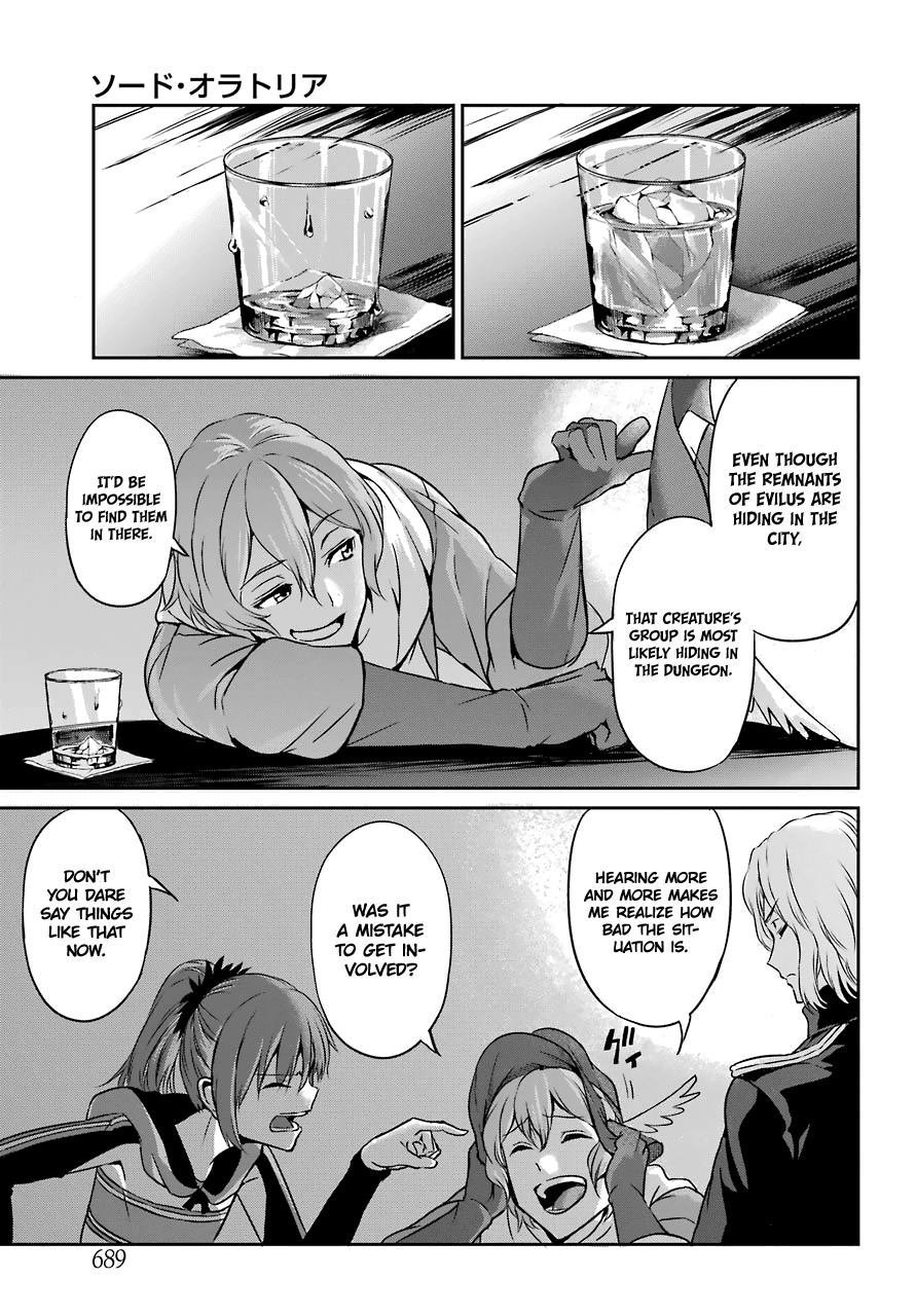 Dungeon ni Deai o Motomeru no wa Machigatte iru darou ka Gaiden – Sword Oratoria Chapter 41 - Page 18