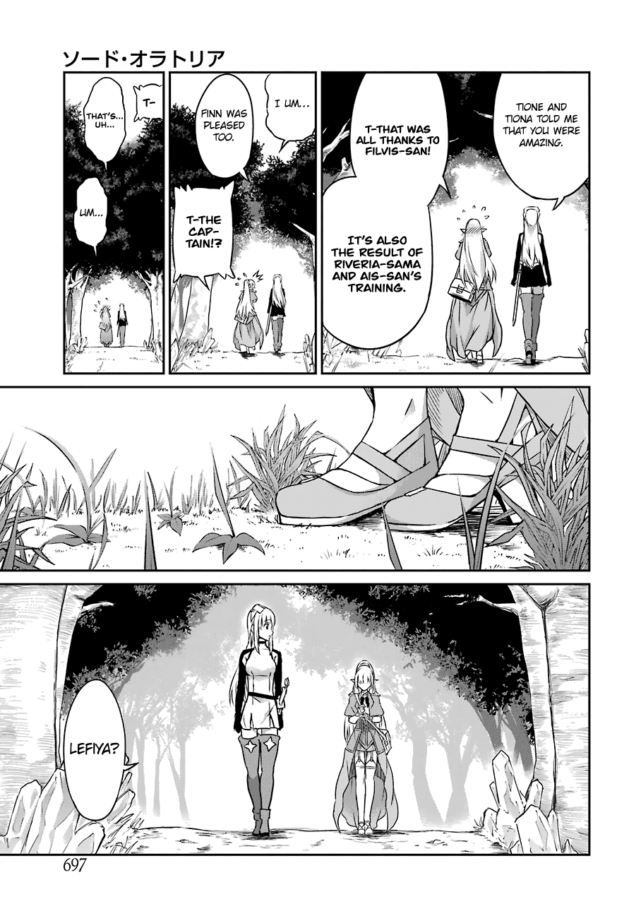 Dungeon ni Deai o Motomeru no wa Machigatte iru darou ka Gaiden – Sword Oratoria Chapter 41 - Page 26