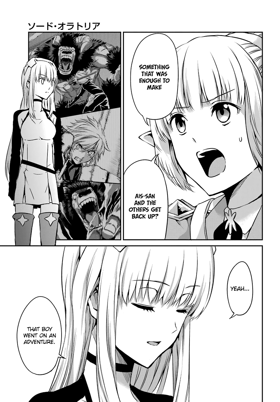 Dungeon ni Deai o Motomeru no wa Machigatte iru darou ka Gaiden – Sword Oratoria Chapter 41 - Page 28