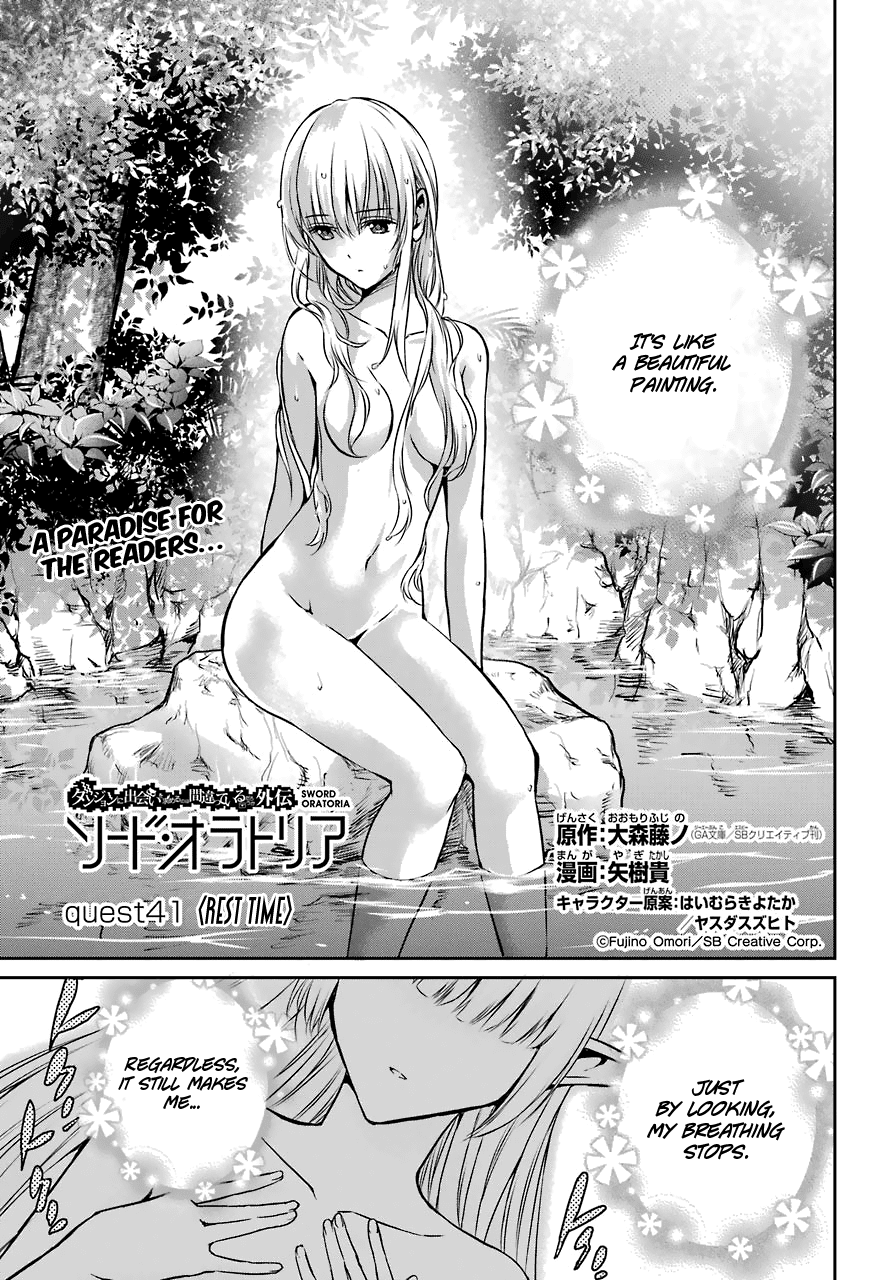 Dungeon ni Deai o Motomeru no wa Machigatte iru darou ka Gaiden – Sword Oratoria Chapter 41 - Page 4