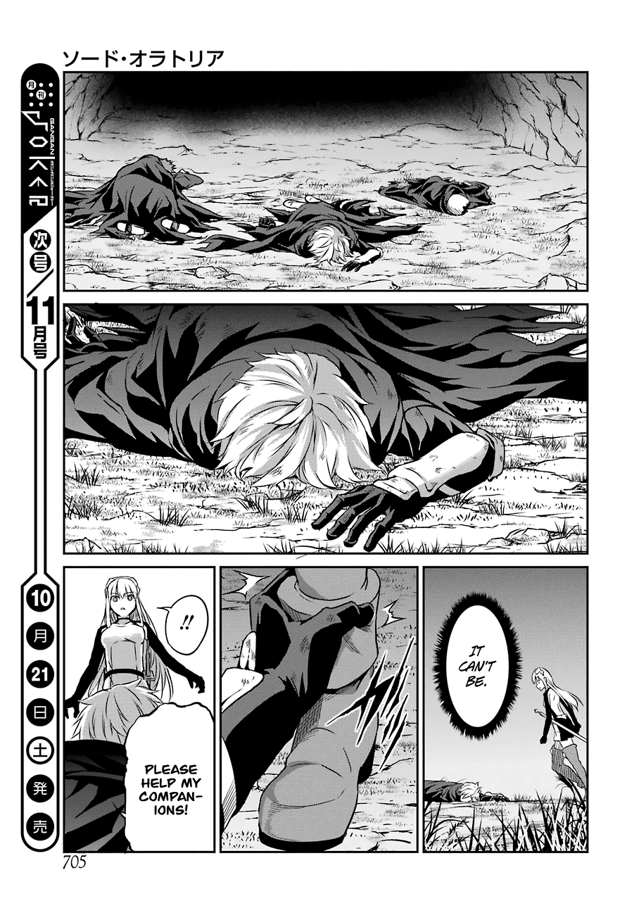 Dungeon ni Deai o Motomeru no wa Machigatte iru darou ka Gaiden – Sword Oratoria Chapter 41 - Page 34