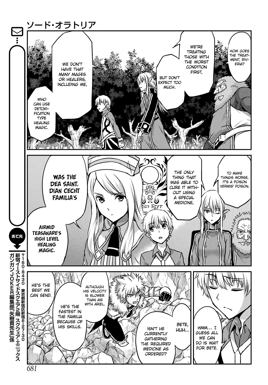 Dungeon ni Deai o Motomeru no wa Machigatte iru darou ka Gaiden – Sword Oratoria Chapter 41 - Page 10