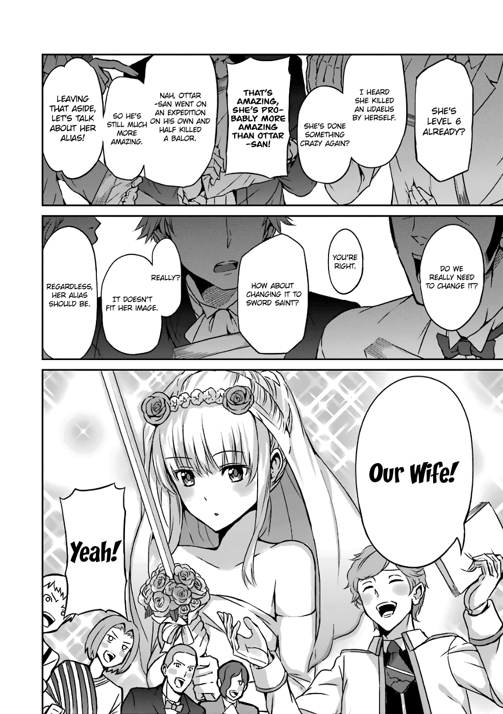 Dungeon ni Deai o Motomeru no wa Machigatte iru darou ka Gaiden – Sword Oratoria Chapter 42 - Page 17
