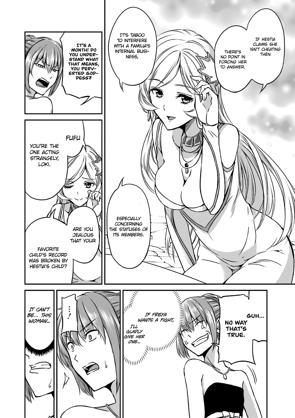 Dungeon ni Deai o Motomeru no wa Machigatte iru darou ka Gaiden – Sword Oratoria Chapter 42 - Page 23