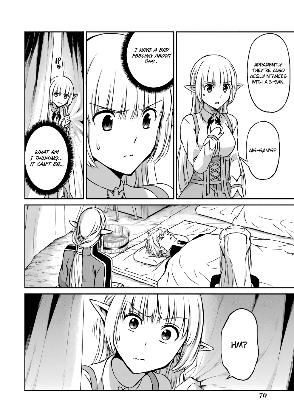 Dungeon ni Deai o Motomeru no wa Machigatte iru darou ka Gaiden – Sword Oratoria Chapter 42 - Page 35