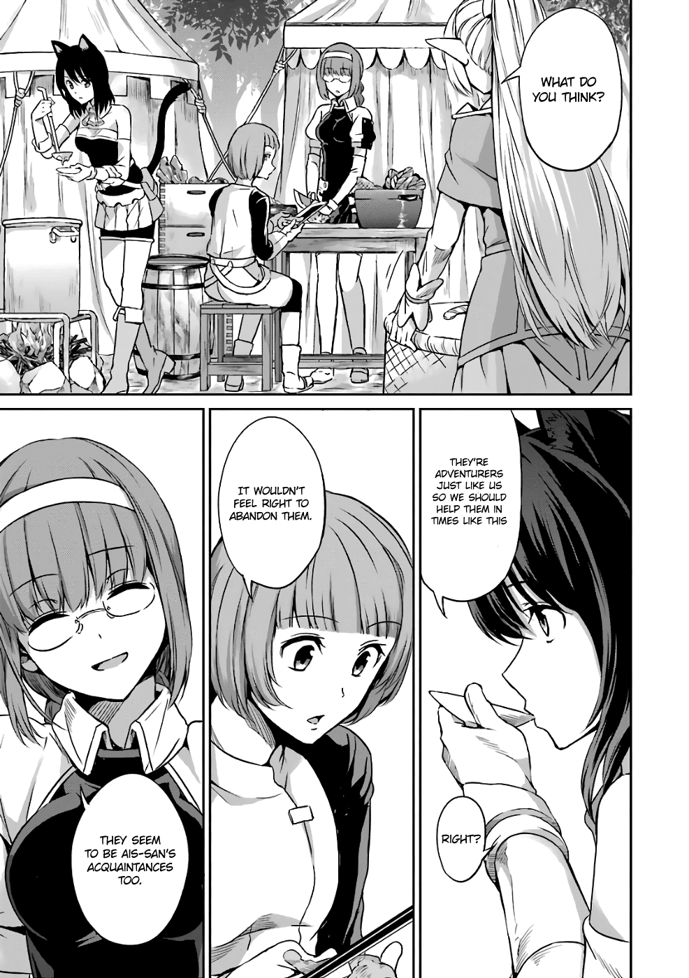 Dungeon ni Deai o Motomeru no wa Machigatte iru darou ka Gaiden – Sword Oratoria Chapter 43 - Page 14