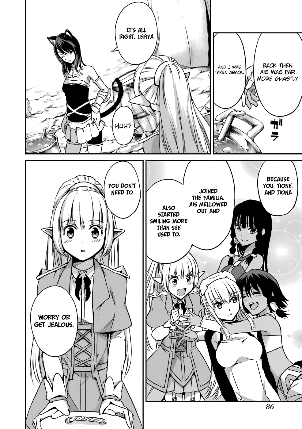 Dungeon ni Deai o Motomeru no wa Machigatte iru darou ka Gaiden – Sword Oratoria Chapter 43 - Page 17