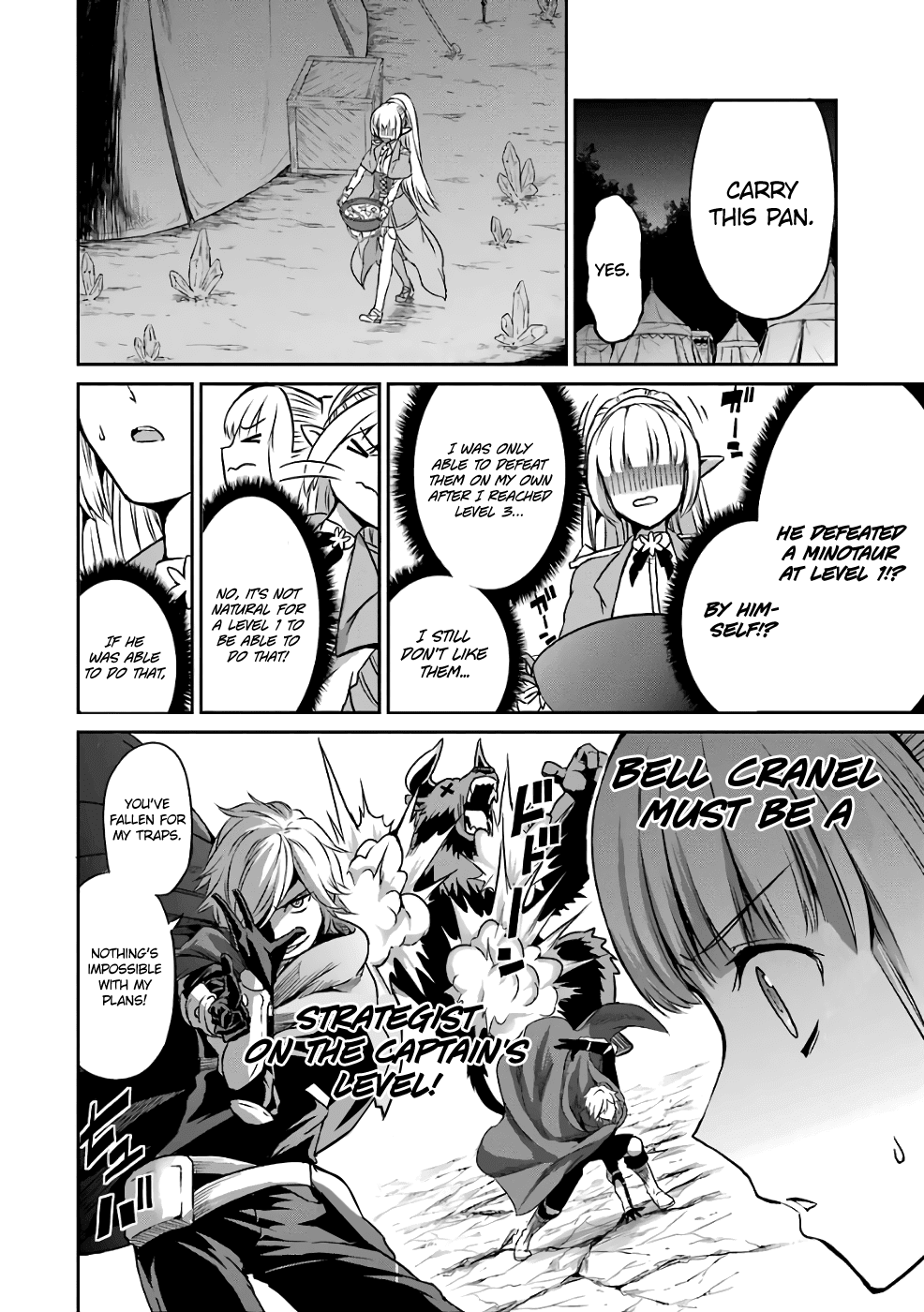 Dungeon ni Deai o Motomeru no wa Machigatte iru darou ka Gaiden – Sword Oratoria Chapter 43 - Page 21