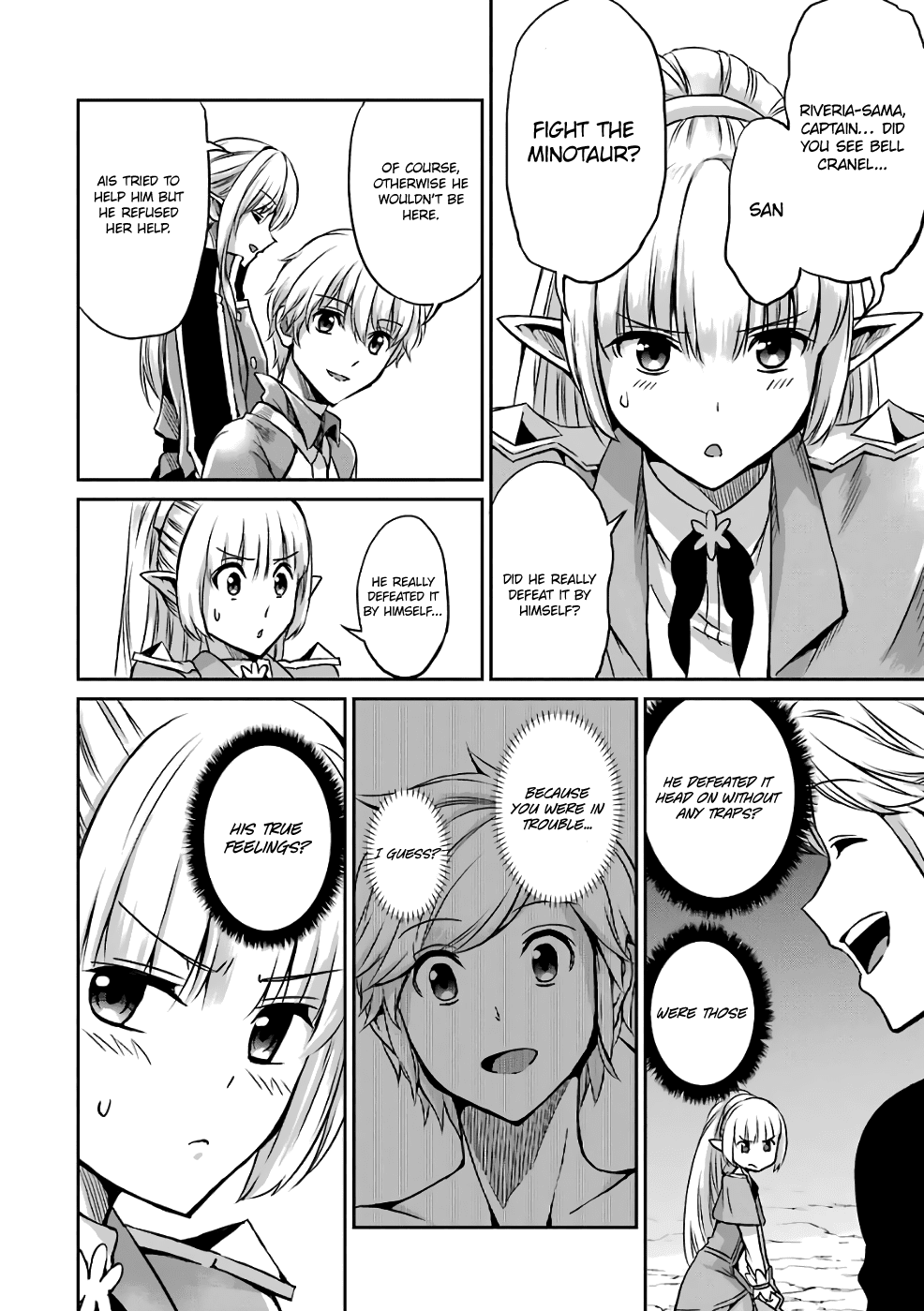 Dungeon ni Deai o Motomeru no wa Machigatte iru darou ka Gaiden – Sword Oratoria Chapter 43 - Page 35