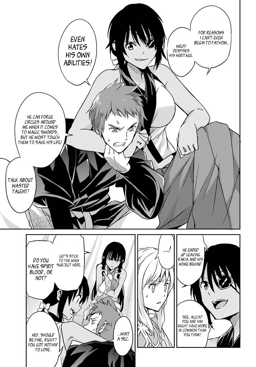 Dungeon ni Deai o Motomeru no wa Machigatte iru darou ka Gaiden – Sword Oratoria Chapter 44 - Page 11
