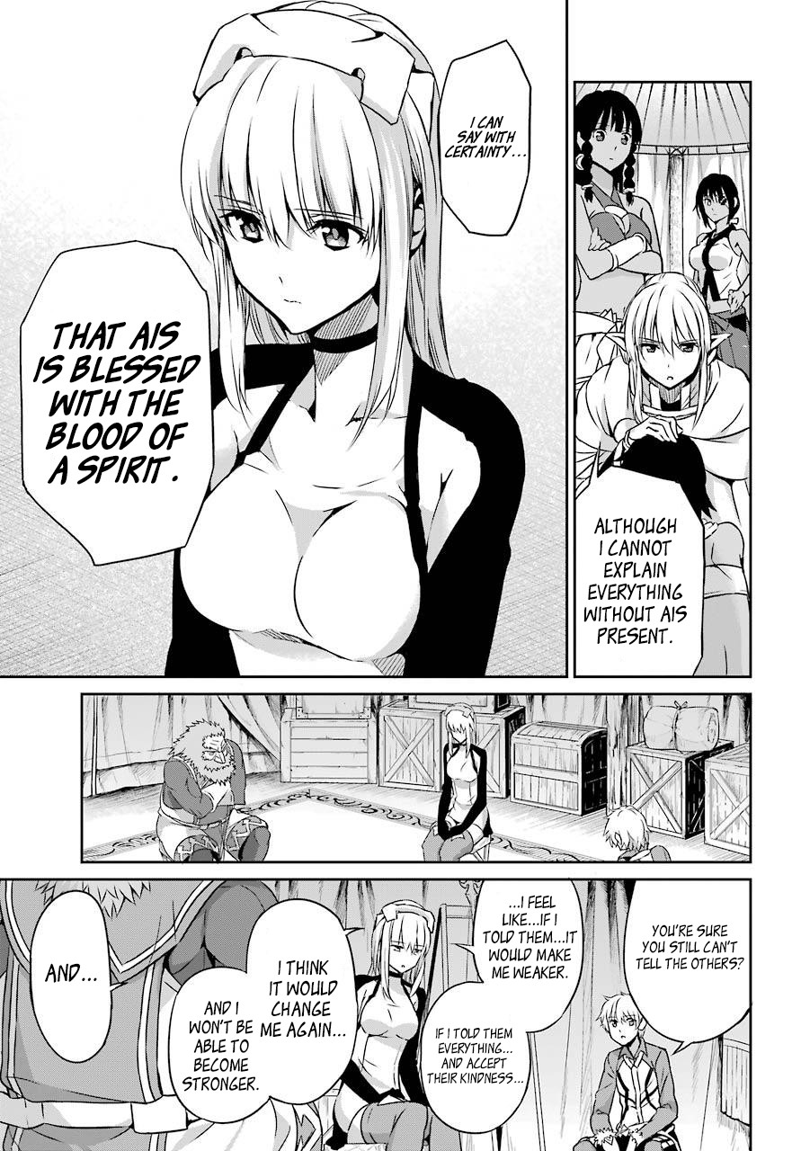 Dungeon ni Deai o Motomeru no wa Machigatte iru darou ka Gaiden – Sword Oratoria Chapter 44 - Page 21