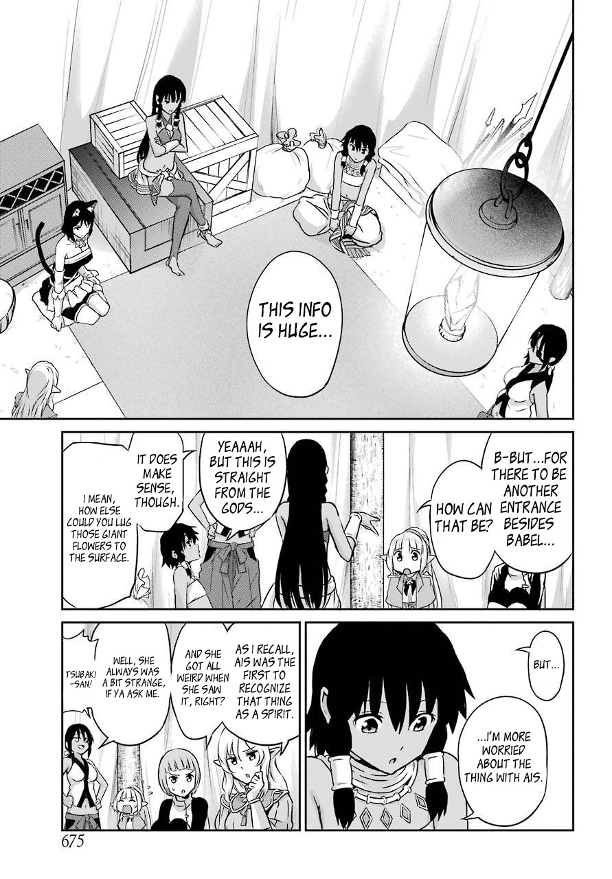 Dungeon ni Deai o Motomeru no wa Machigatte iru darou ka Gaiden – Sword Oratoria Chapter 44 - Page 7