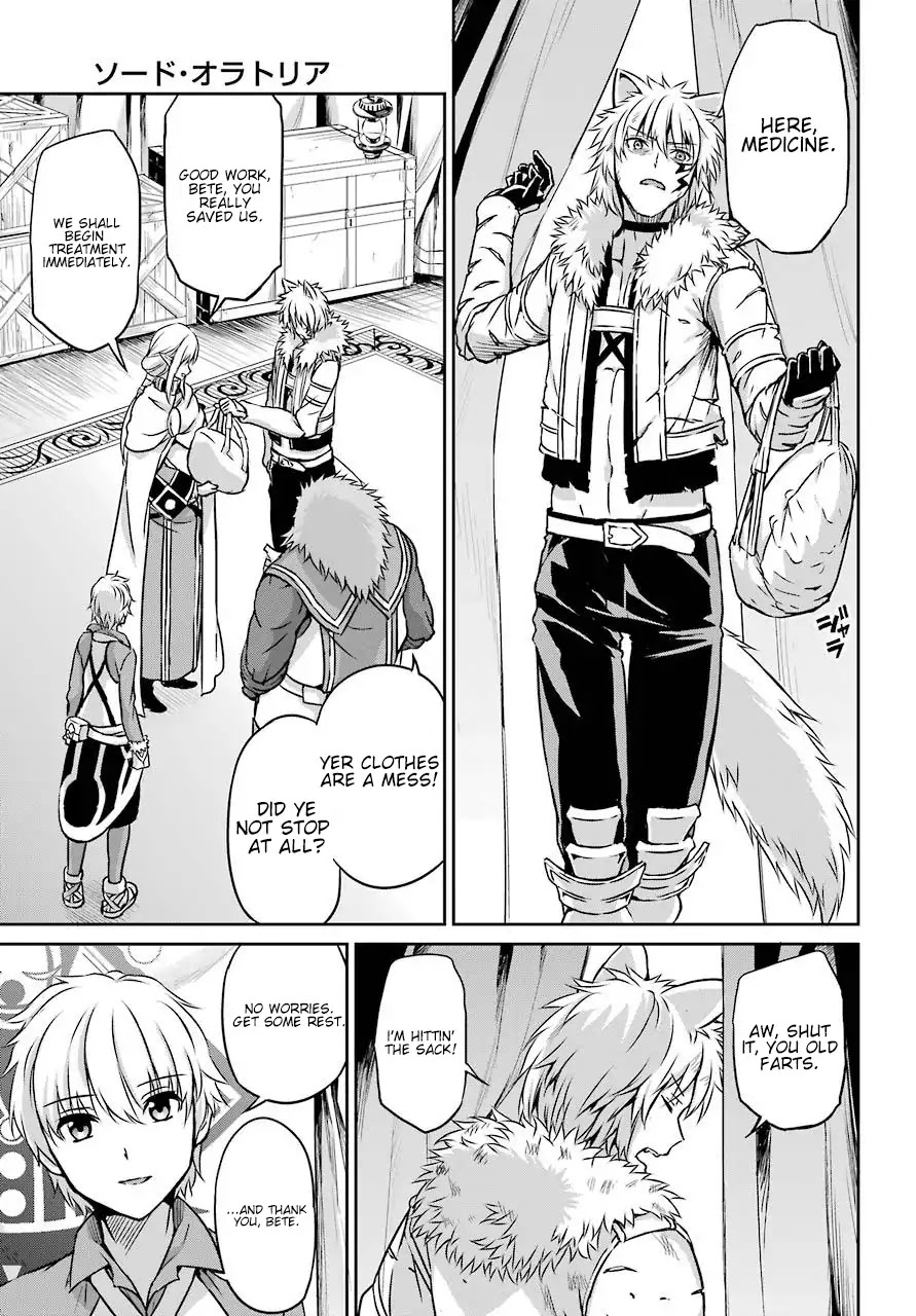 Dungeon ni Deai o Motomeru no wa Machigatte iru darou ka Gaiden – Sword Oratoria Chapter 45 - Page 18