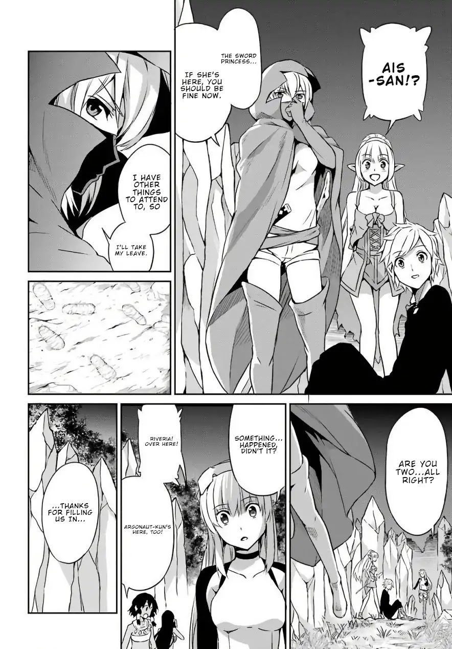 Dungeon ni Deai o Motomeru no wa Machigatte iru darou ka Gaiden – Sword Oratoria Chapter 47 - Page 32
