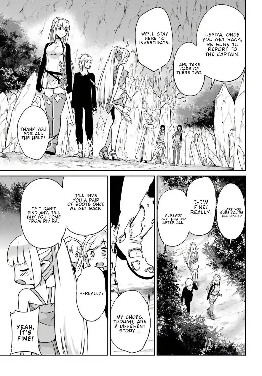 Dungeon ni Deai o Motomeru no wa Machigatte iru darou ka Gaiden – Sword Oratoria Chapter 47 - Page 33
