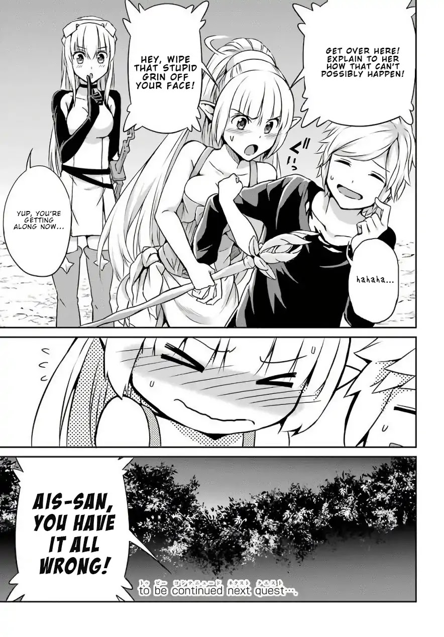 Dungeon ni Deai o Motomeru no wa Machigatte iru darou ka Gaiden – Sword Oratoria Chapter 47 - Page 35