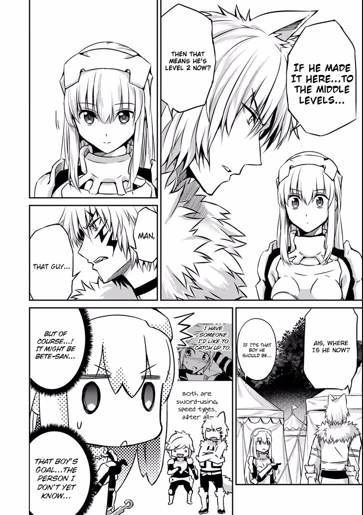 Dungeon ni Deai o Motomeru no wa Machigatte iru darou ka Gaiden – Sword Oratoria Chapter 48 - Page 14