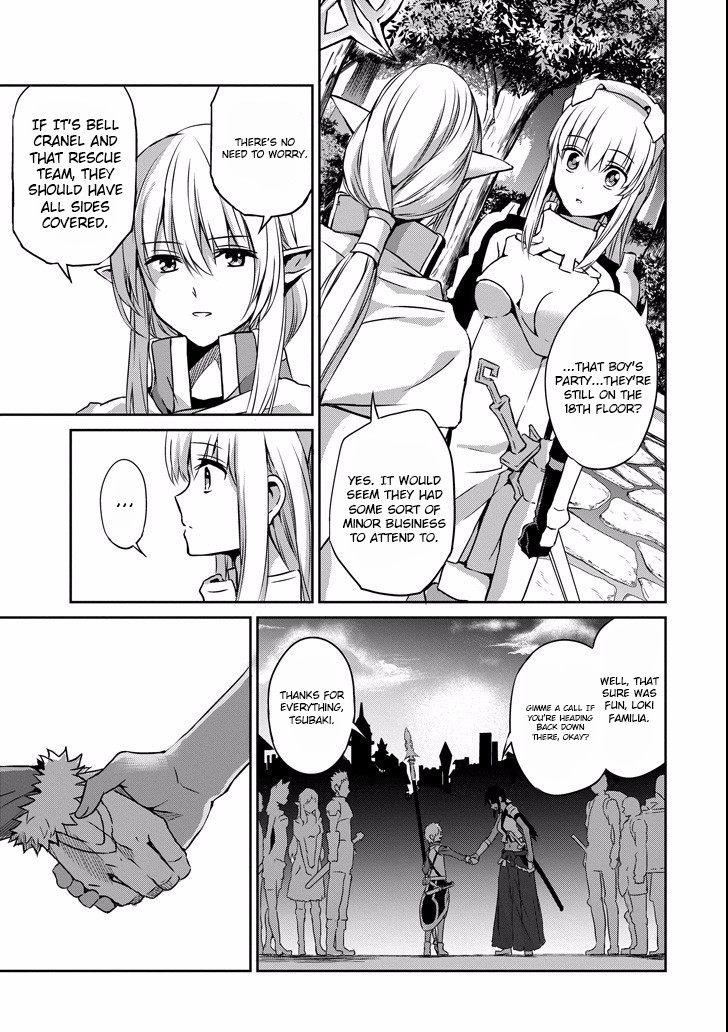 Dungeon ni Deai o Motomeru no wa Machigatte iru darou ka Gaiden – Sword Oratoria Chapter 48 - Page 28