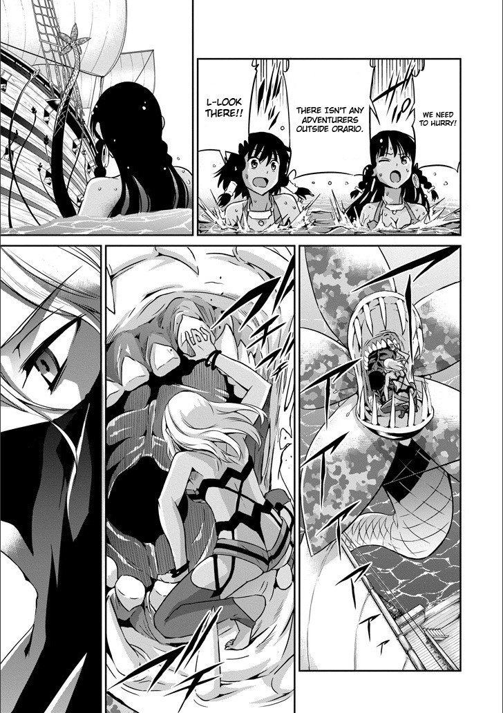Dungeon ni Deai o Motomeru no wa Machigatte iru darou ka Gaiden – Sword Oratoria Chapter 49 - Page 32