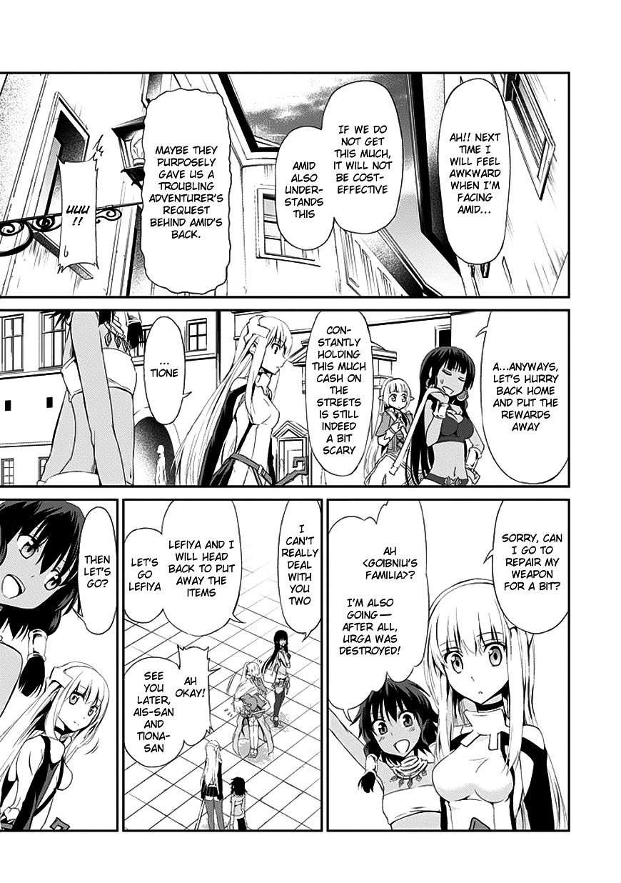 Dungeon ni Deai o Motomeru no wa Machigatte iru darou ka Gaiden – Sword Oratoria Chapter 5 - Page 21
