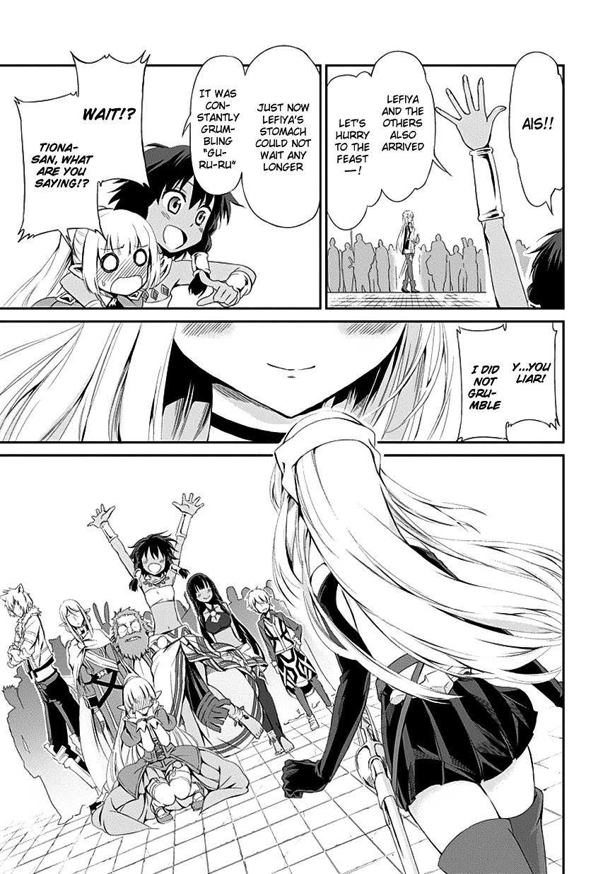 Dungeon ni Deai o Motomeru no wa Machigatte iru darou ka Gaiden – Sword Oratoria Chapter 5 - Page 29