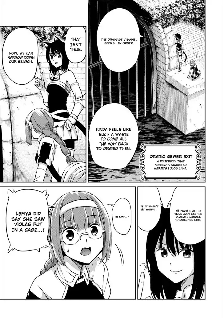 Dungeon ni Deai o Motomeru no wa Machigatte iru darou ka Gaiden – Sword Oratoria Chapter 50 - Page 13