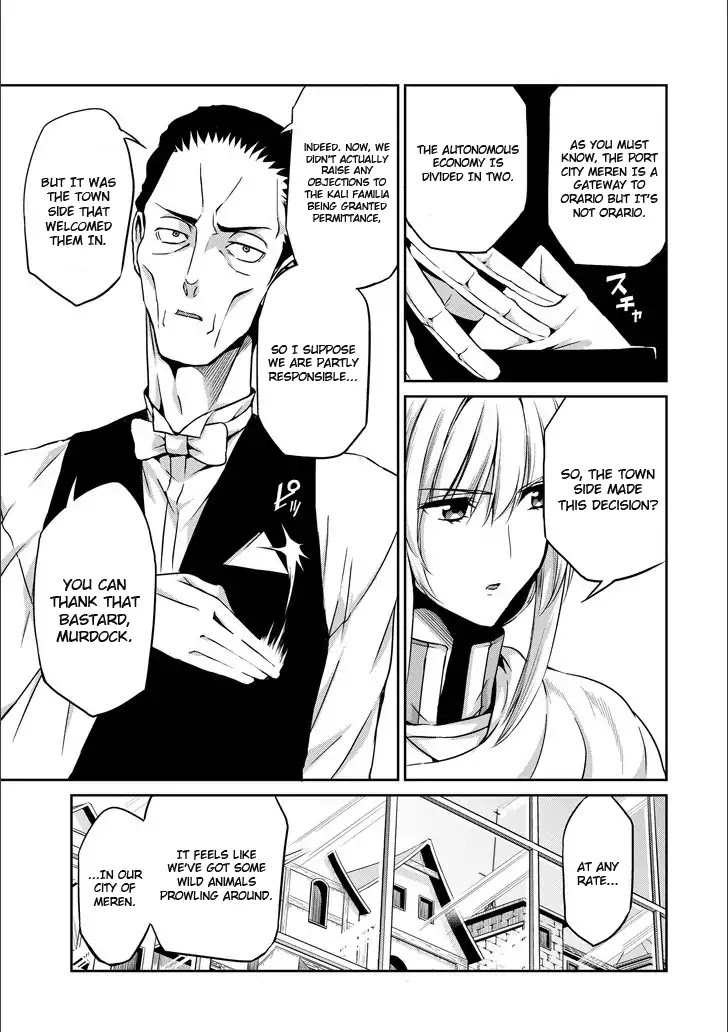 Dungeon ni Deai o Motomeru no wa Machigatte iru darou ka Gaiden – Sword Oratoria Chapter 50 - Page 19