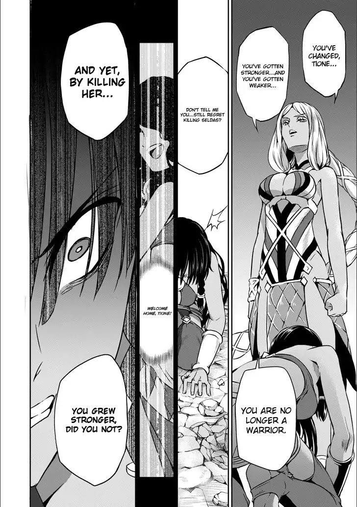 Dungeon ni Deai o Motomeru no wa Machigatte iru darou ka Gaiden – Sword Oratoria Chapter 50 - Page 37