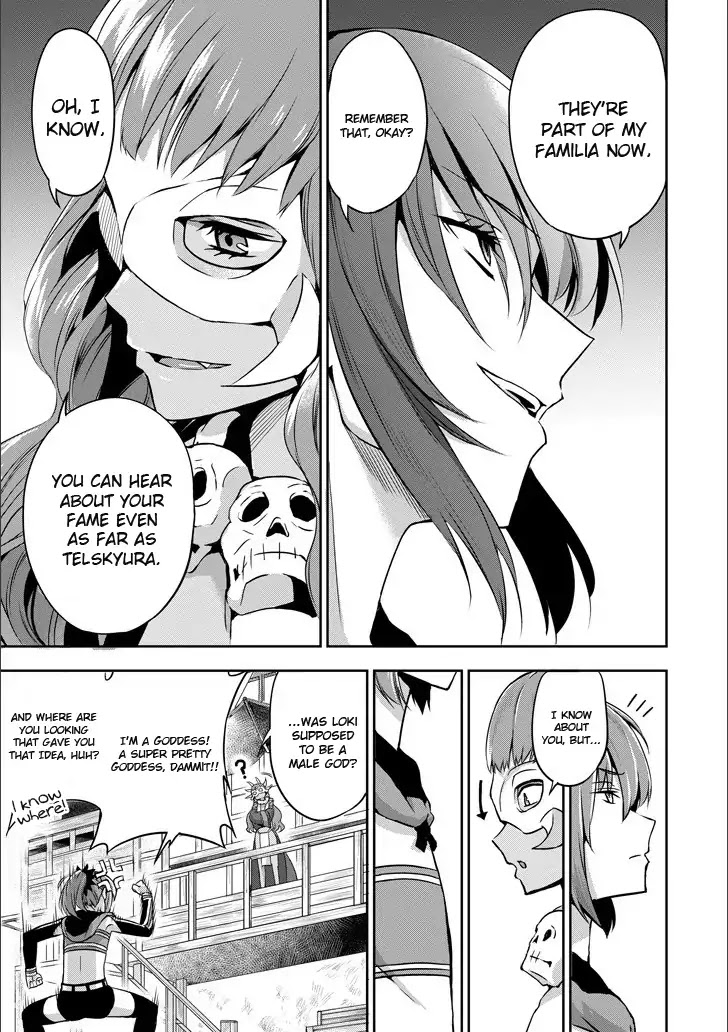 Dungeon ni Deai o Motomeru no wa Machigatte iru darou ka Gaiden – Sword Oratoria Chapter 50 - Page 40