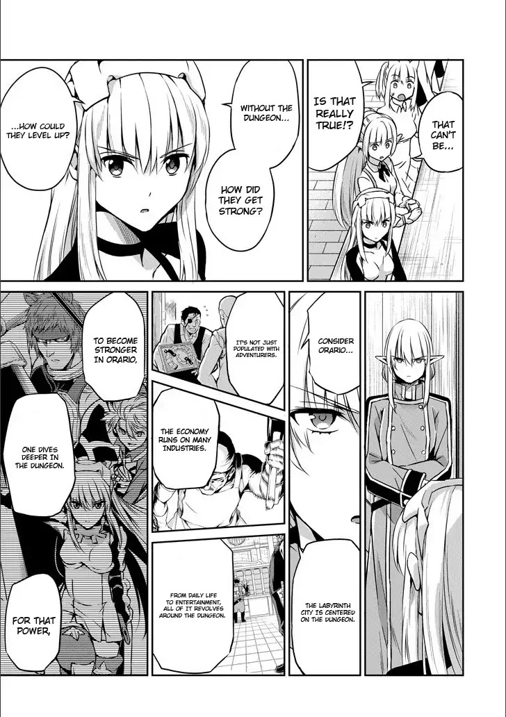 Dungeon ni Deai o Motomeru no wa Machigatte iru darou ka Gaiden – Sword Oratoria Chapter 50 - Page 5