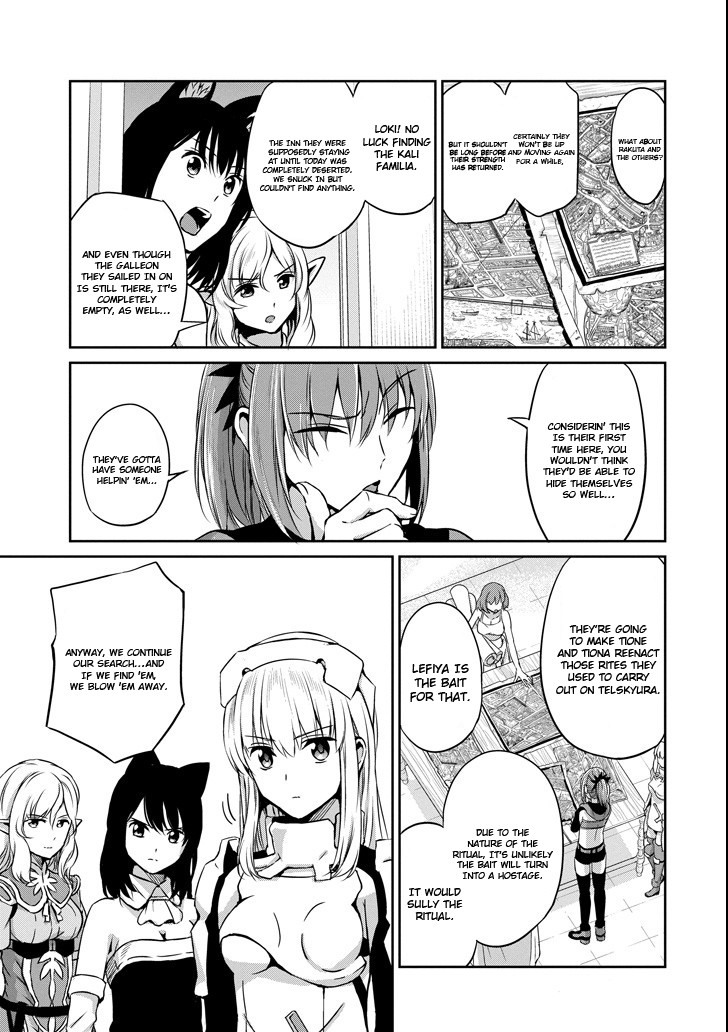Dungeon ni Deai o Motomeru no wa Machigatte iru darou ka Gaiden – Sword Oratoria Chapter 53 - Page 33