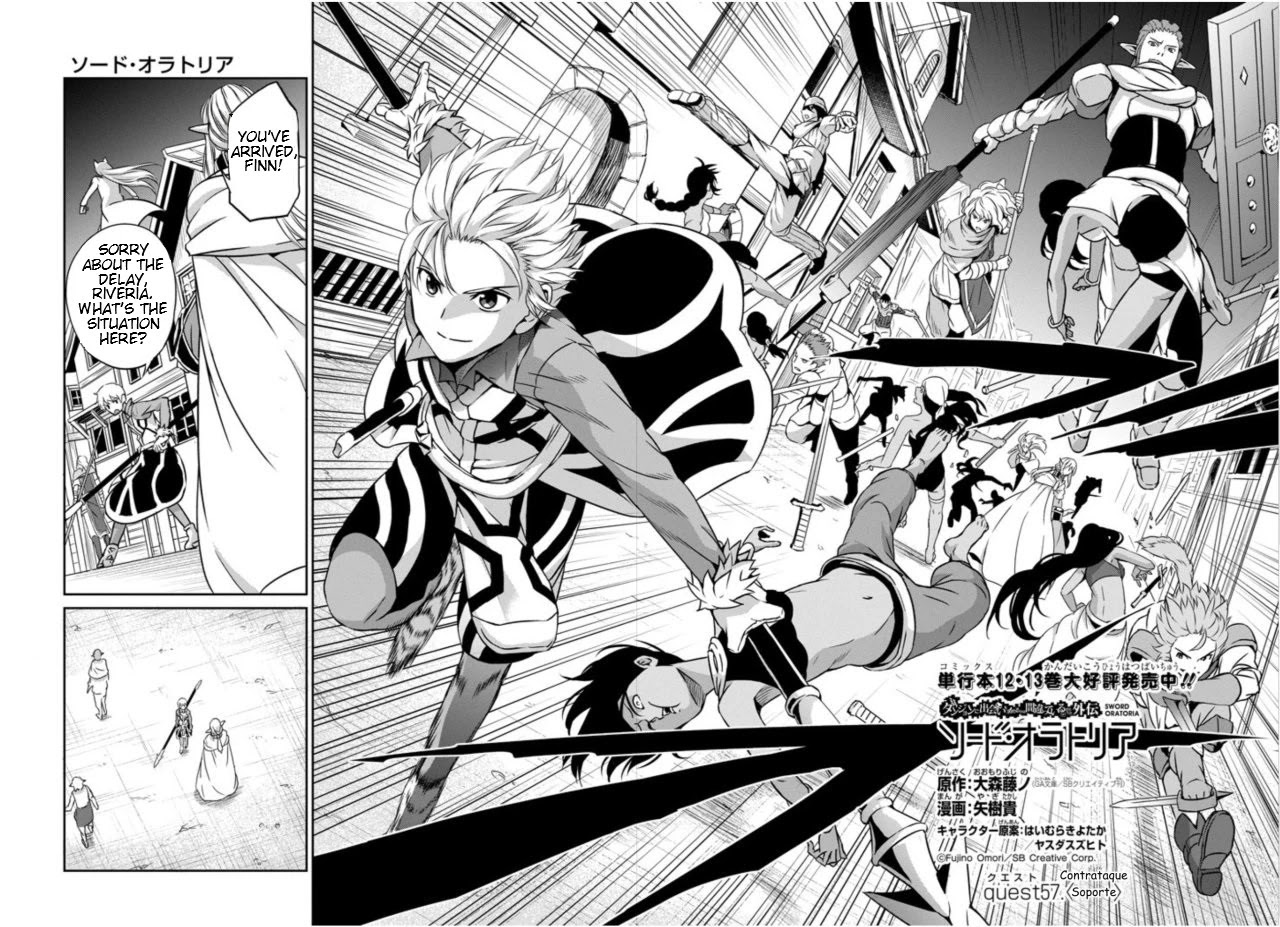 Dungeon ni Deai o Motomeru no wa Machigatte iru darou ka Gaiden – Sword Oratoria Chapter 57 - Page 3