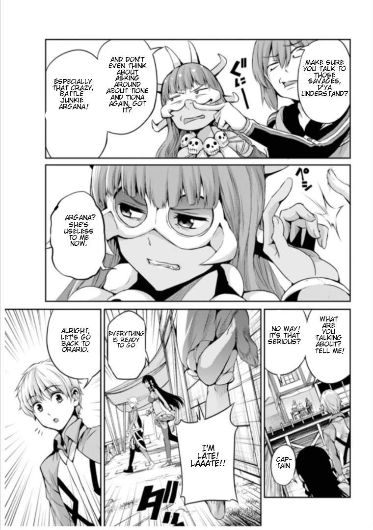 Dungeon ni Deai o Motomeru no wa Machigatte iru darou ka Gaiden – Sword Oratoria Chapter 59 - Page 8
