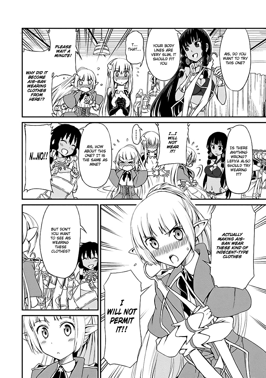 Dungeon ni Deai o Motomeru no wa Machigatte iru darou ka Gaiden – Sword Oratoria Chapter 6 - Page 13