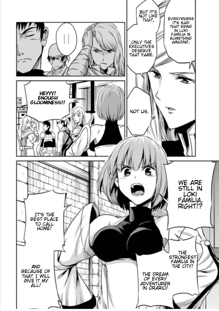Dungeon ni Deai o Motomeru no wa Machigatte iru darou ka Gaiden – Sword Oratoria Chapter 60 - Page 15