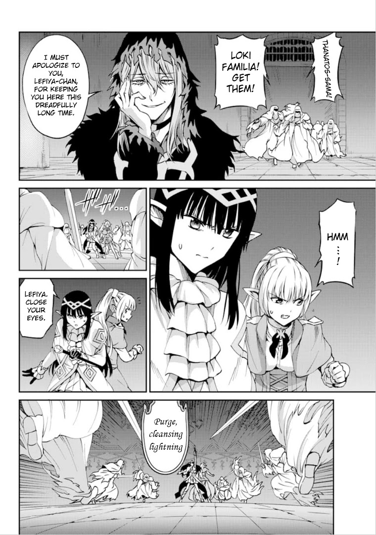 Dungeon ni Deai o Motomeru no wa Machigatte iru darou ka Gaiden – Sword Oratoria Chapter 64 - Page 35