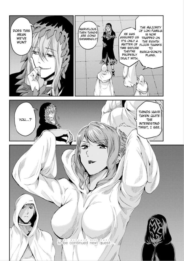 Dungeon ni Deai o Motomeru no wa Machigatte iru darou ka Gaiden – Sword Oratoria Chapter 64 - Page 37