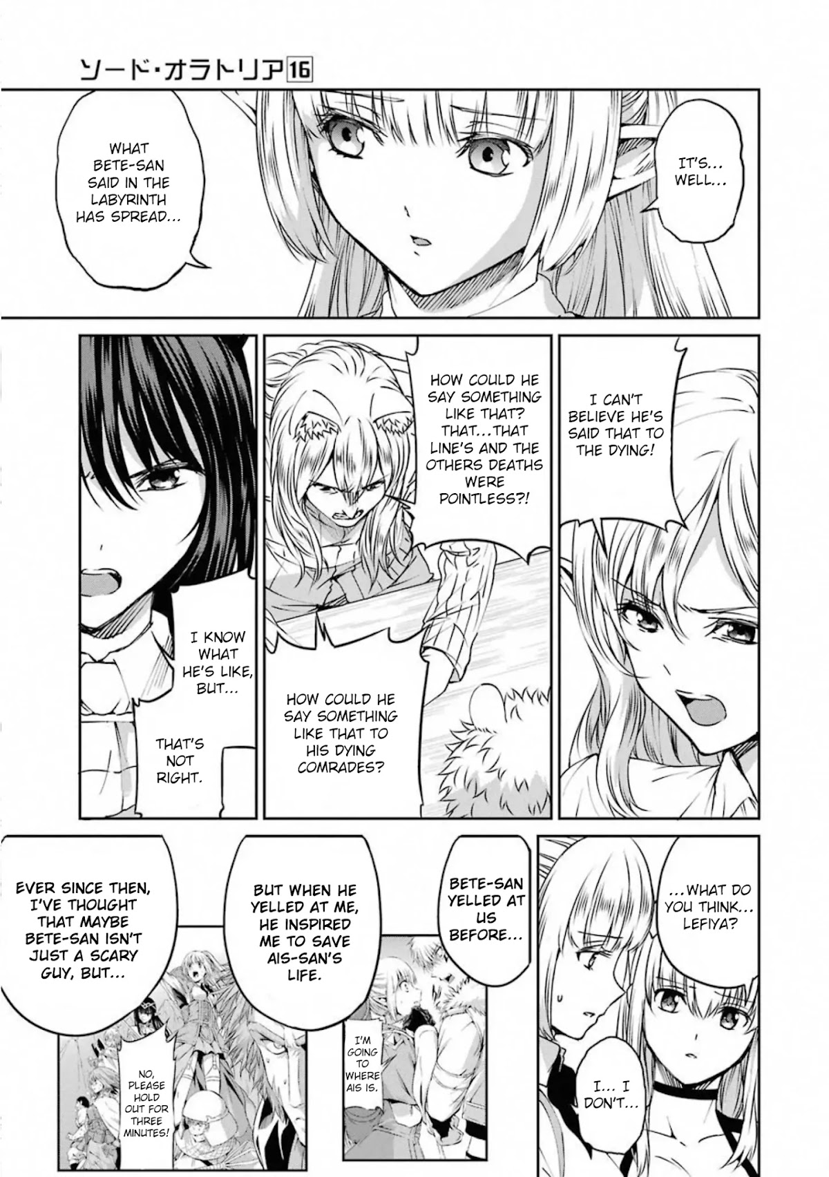 Dungeon ni Deai o Motomeru no wa Machigatte iru darou ka Gaiden – Sword Oratoria Chapter 69 - Page 20