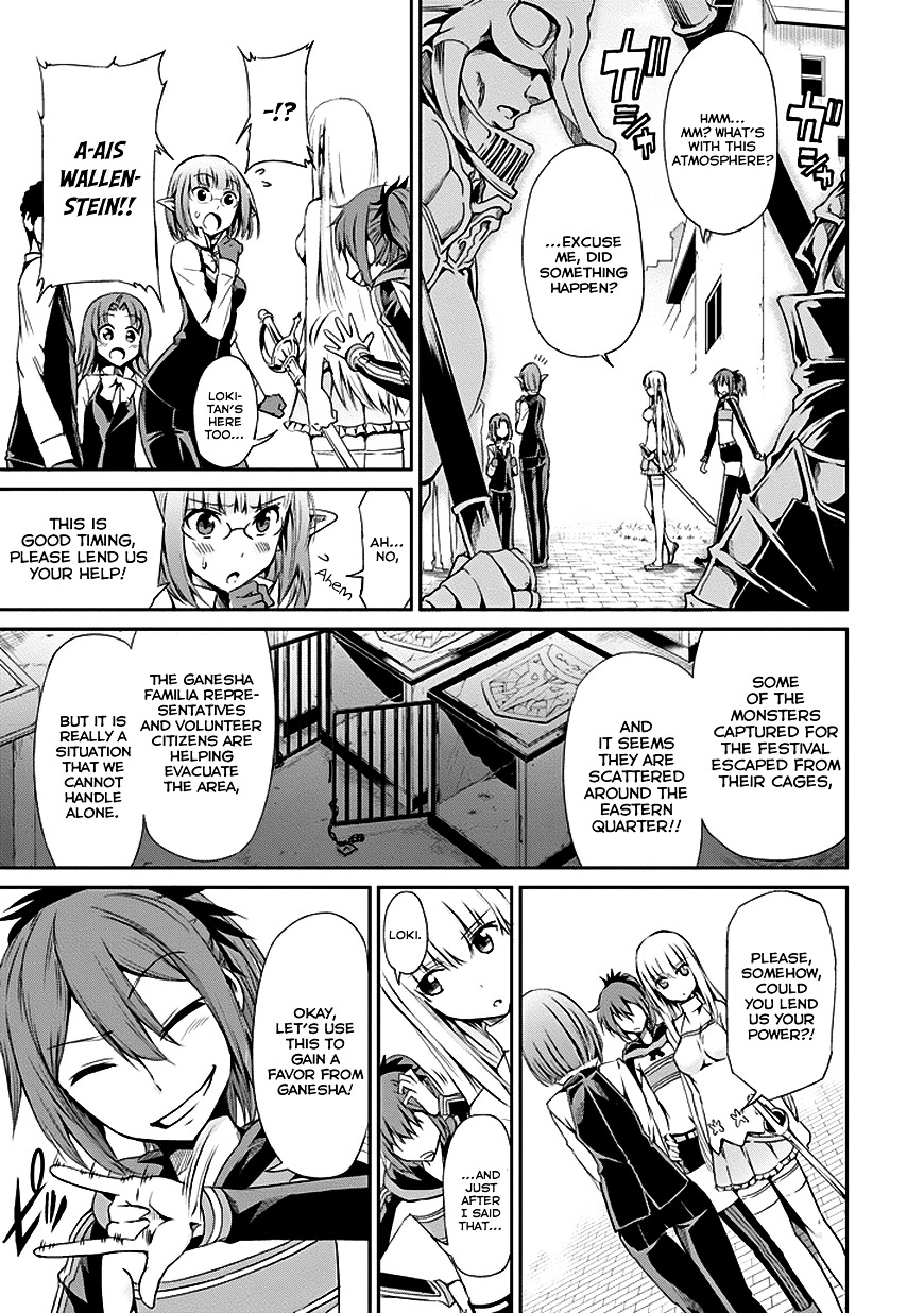 Dungeon ni Deai o Motomeru no wa Machigatte iru darou ka Gaiden – Sword Oratoria Chapter 7 - Page 28
