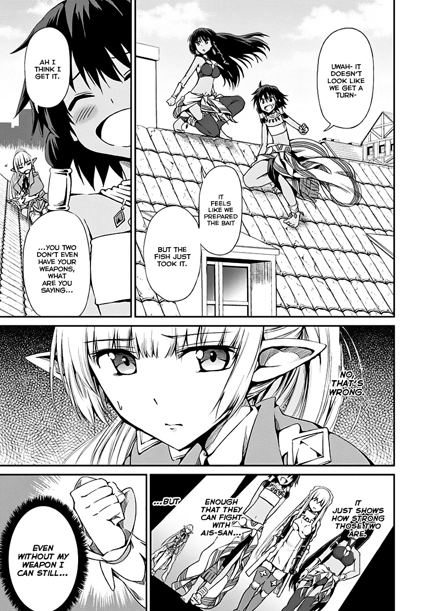 Dungeon ni Deai o Motomeru no wa Machigatte iru darou ka Gaiden – Sword Oratoria Chapter 7 - Page 36