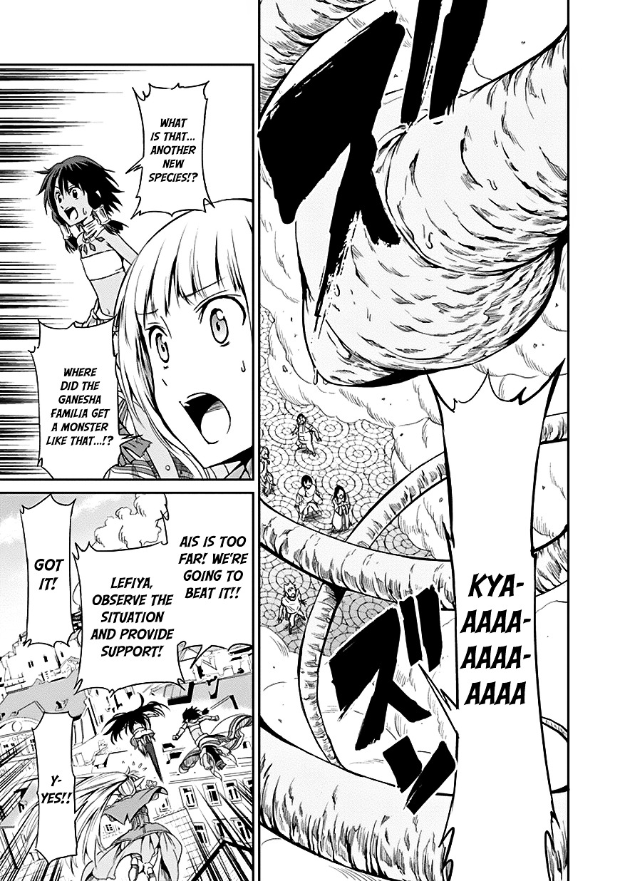 Dungeon ni Deai o Motomeru no wa Machigatte iru darou ka Gaiden – Sword Oratoria Chapter 7 - Page 38